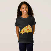 T-Shirt Tranches De Pepperoni Pizza Gâteau (Devant entier)