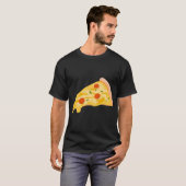 T-shirt Tranches De Pepperoni Pizza Gâteau (Devant entier)