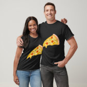 T-shirt Tranches De Pepperoni Pizza Gâteau (Unisexe)
