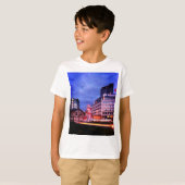 T-shirt Tranquille la nuit (Devant entier)