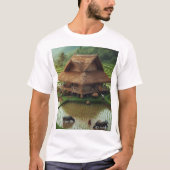 T-shirt Tranquille Terrasse De Riz Paysage (Devant)