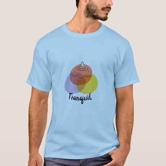 T-shirt "Tranquille" Zen Serenity (Devant)