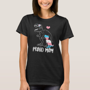 T-shirt Trans Fière Maman Dinosaure Rex Fierté transgenre