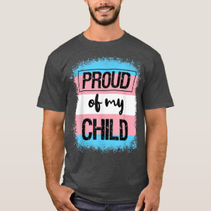 T-shirt Trans Fière papa maman de mon enfant transg LGBTQ