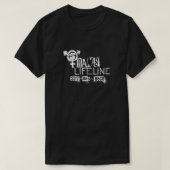 T-shirt Trans Lifeline design par Iria Villalobos Classic (Design devant)