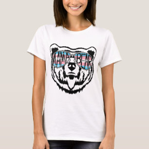 T-shirt Trans Mama Oear Fier Maman Ally Transgenre Arc-en-