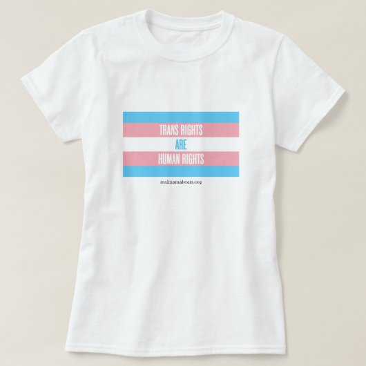 T-shirt Trans Rights (Design devant)