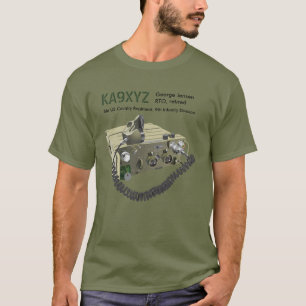 T-shirt Transcepteur portable militaire AN/PRC-77 classiqu