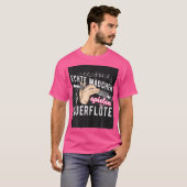 T-shirt Transfert d'instrument de musique à flux (Devant entier)