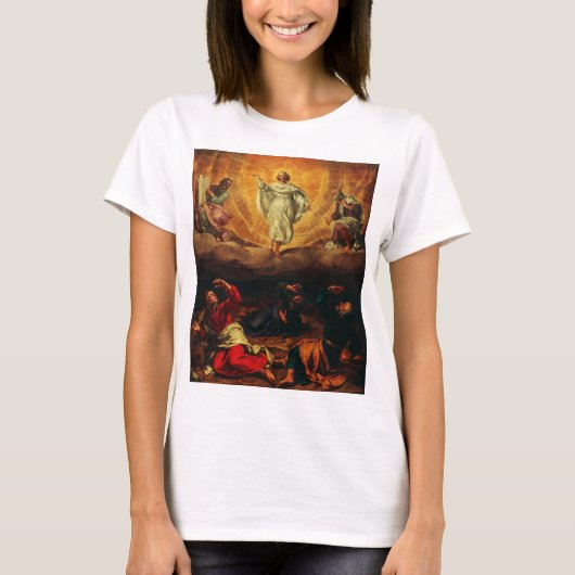 T-shirt Transfiguration de Jésus Christ (Devant)
