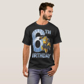 T-shirt Transformateurs Bumblebee 6E Anniversaire Vintage (Devant entier)