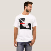 T-shirt Transformation de forme (Devant entier)