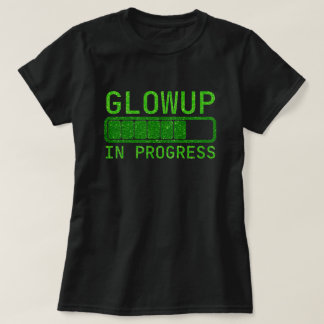 T-shirt Transformation en cours Paillettes