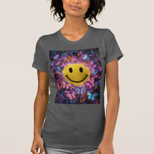 T-shirt Transformation Joyeuse — Le Bonheur en Fleur