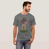 T-shirt Transformé Viking Berserker ou Werebear (Devant entier)