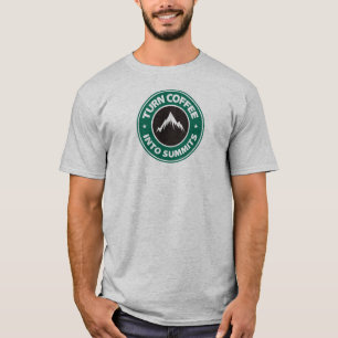 T-shirt Transformer Le Café En Sommets