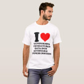 T-shirt Transformer les données non structurées (Devant entier)