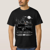 T-shirt Transformeurs automatiques Black C4500 Camion Iron (Devant)