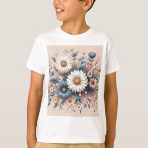 T-shirt Transformez votre espace avec une élégante flore d