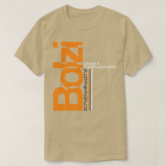 T-shirt Transformisation du design Bolzi (Design devant)