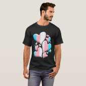 T-shirt Transgender Flag Day MTF FTM Pride Trans Transgend (Devant entier)