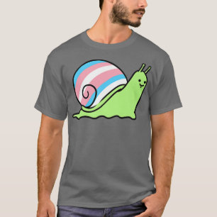 T-shirt Transgenre d'escargot de la fierté trans 