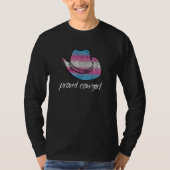 T-shirt Transgenre en détresse fière fille Casquette Trans (Devant)