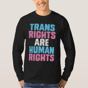 T-shirt Transgenre Lgbt Pride Trans Right Sont Des Droits