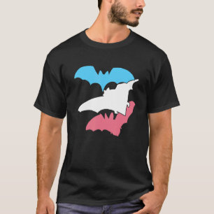 T-shirt Transgenre Pride Bat Lgbtq Fier Trans drapeau Colo