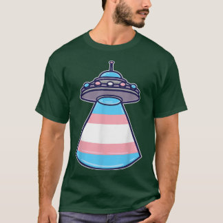 T-shirt Transgenre Ufo Trans Pride Space Pride Mois
