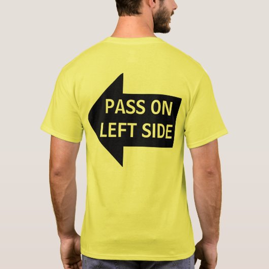 T-shirt Transmettez l'aile gauche (Dos)