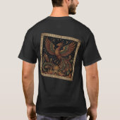 T-shirt Transmutational Alchemical Phoenix (Dos)