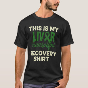 T-shirt Transplant de foie Survivant Funny Organ Guerrier