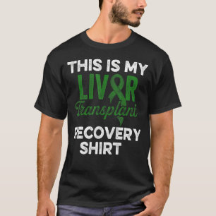T-shirt Transplant de foie Survivant Funny Organ Guerrier