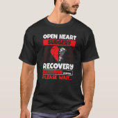 T-shirt Transplantation cardiaque Survivor Heart Bypass Op (Devant)