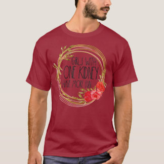 T-shirt Transplantation du rein floral femmes Infirmière t