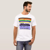 T-shirt Transport étrange et nonbinary, et au-dessus (Devant entier)