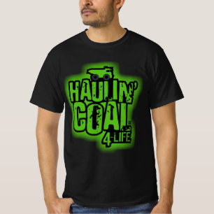 T-SHIRT TRANSPORTANT DU CHARBON