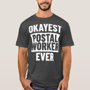 T-shirt Transporteur de courrier du travailleur postal