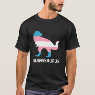 T-shirt Transsaurus Dinosaure Rex Transexuel Transgenre Lg