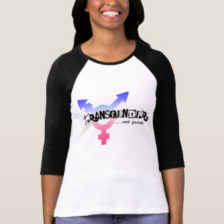 T-shirt "Transsexuel… et fier. "