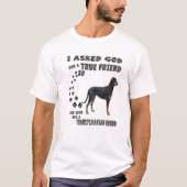 T-shirt Transylvanian Hound Citation Maman Papa, mignon Ho (Devant)
