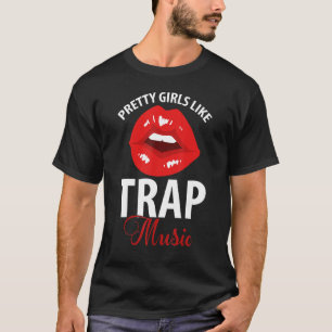 T-shirt Trap Music Party Design De Jolies Filles Comme Le