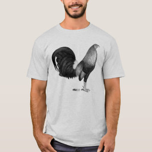 T-shirt Trappe de rouge de coq de combat