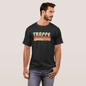 T-shirt Trappe Pa Pennsylvania Funny City Home Roots Retr (Devant entier)