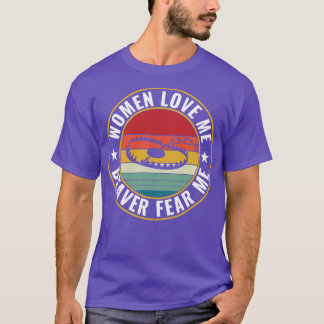 T-shirt Trapper Funny Beaver Craignez-moi la chasse au piè