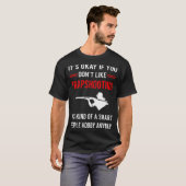 T-shirt Trapper Trap Trap Argile Cible Tir (Devant entier)