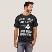 T-shirt Trapper Trap Trap Argile Cible Tir (Devant entier)