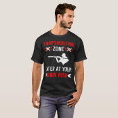 T-shirt Trapper Trap Trap Argile Cible Tir (Devant entier)