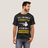 T-shirt Trapper Trap Trap Argile Cible Tir (Devant entier)